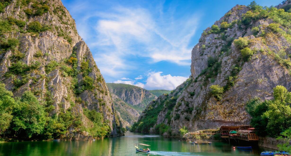 Outdoor Experience - Macedonië: National Park Pelister, Ohrid en Matka Canyon - MacedoniëKayaking Matka Canyon