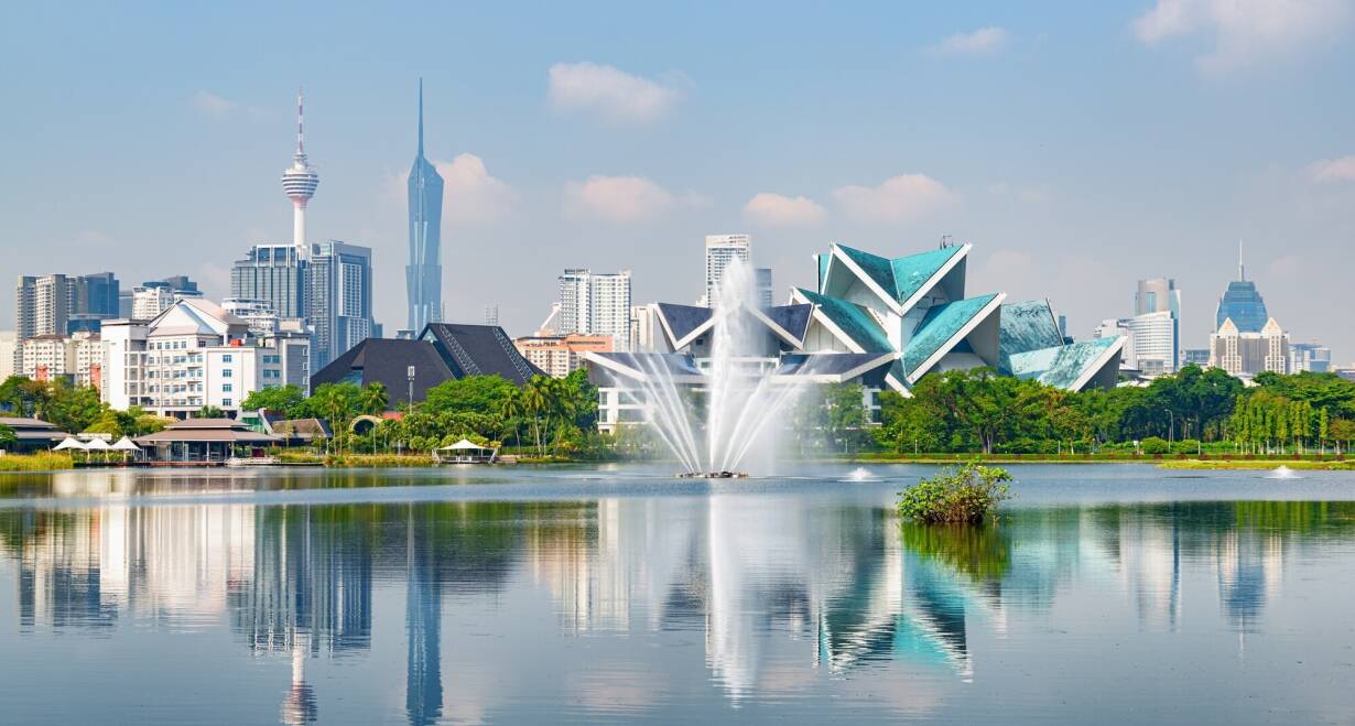 Singapore & Maleisië: bruisende steden en tropische jungle  - SingaporeTaman Negeri Rompin – Kuala Lumpur (ca. 325 km)