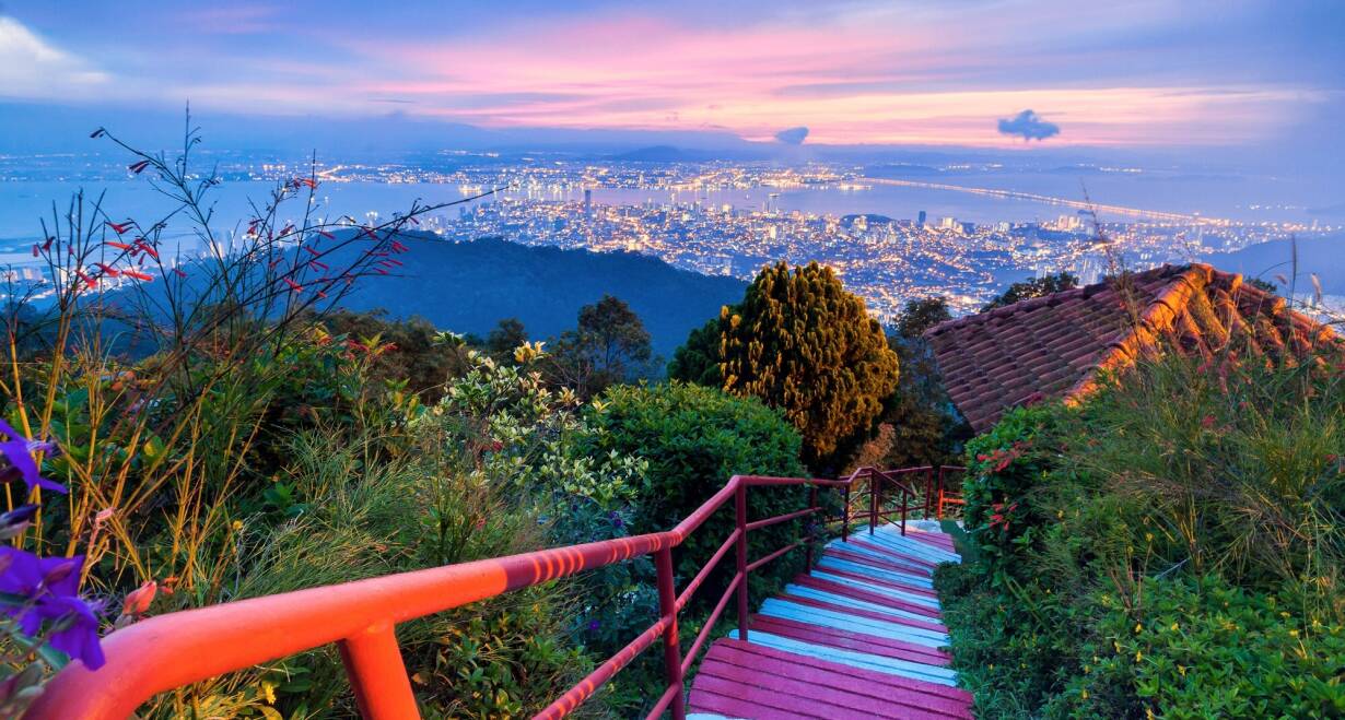 Singapore & Maleisië: bruisende steden en tropische jungle  - SingaporeCameron Highlands – Penang (ca. 250 km)