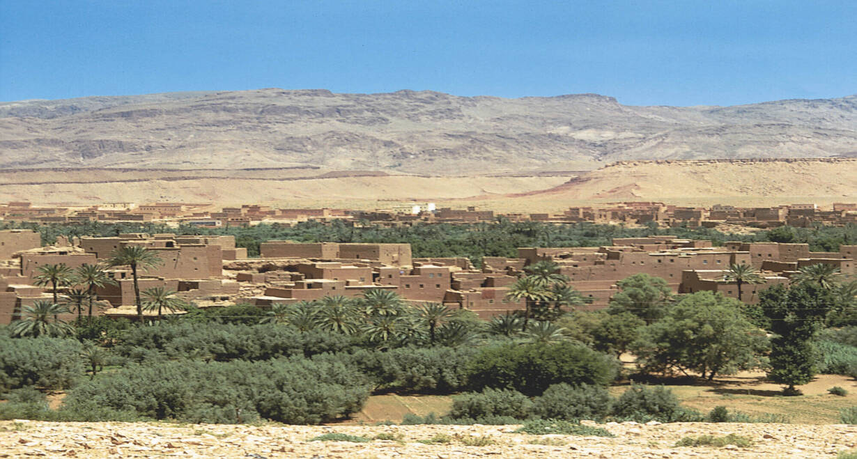 Fly & Drive Marokko: Koningssteden, kasbah's en Atlasgebergte - MarokkoZonsopgang in de woestijn en Tinghir (ca. 180 km)