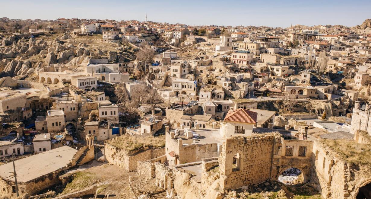 Turkije: ondergrondse steden in Cappadocië, dal van Göreme en het strand in Antalya - TurkijeCappadocië